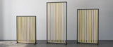 Studio Divide - 1500h x 1800w-Office Partitons-White-Atlantic Oak-90 Degree-Commercial Traders - Office Furniture