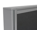 Studio 50 Partition - 1800h x 1800w-Office Partitons-Crown-Silver-Commercial Traders - Office Furniture