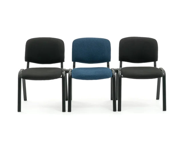 Swift Visitor Chair (Assembled)-Meeting Room Furniture-Black-Commercial Traders - Office Furniture