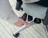Urban Mesh Chair-Office Chairs-No Arms Thanks-Black Nylon Base-Flat Pack Please-Commercial Traders - Office Furniture