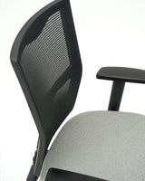 Urban Mesh Chair-Office Chairs-No Arms Thanks-Black Nylon Base-Flat Pack Please-Commercial Traders - Office Furniture