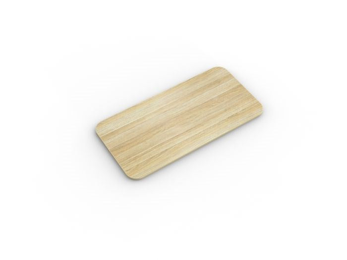 Team Flip Tops with Radius Corners-Meeting Room Furniture-Atlantic Oak-1200 x 700-Commercial Traders - Office Furniture