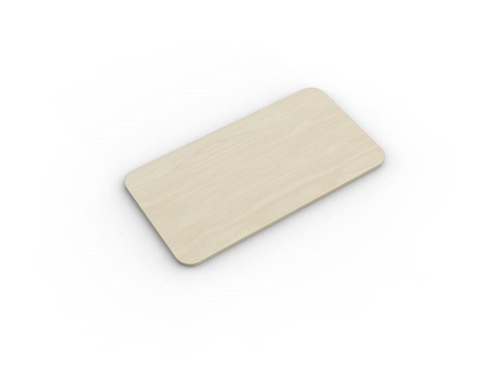 Team Flip Tops with Radius Corners-Meeting Room Furniture-Atlantic Oak-1200 x 700-Commercial Traders - Office Furniture