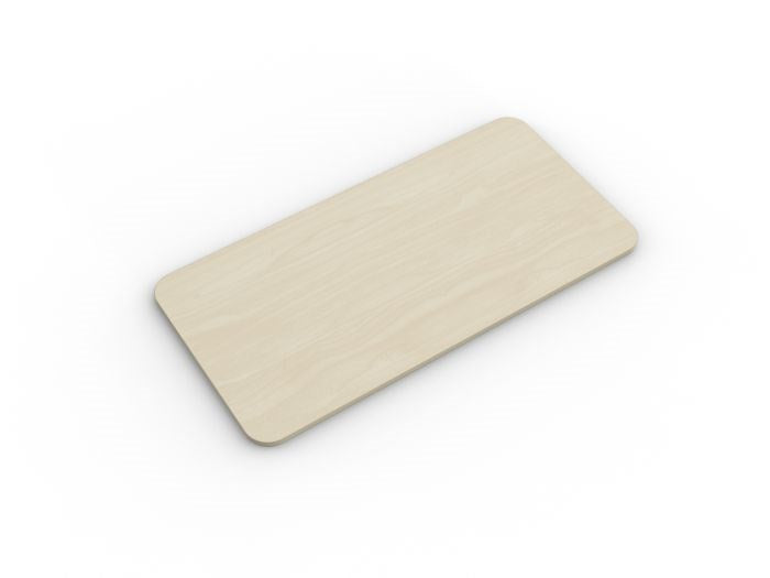 Team Flip Tops with Radius Corners-Meeting Room Furniture-Atlantic Oak-1200 x 700-Commercial Traders - Office Furniture