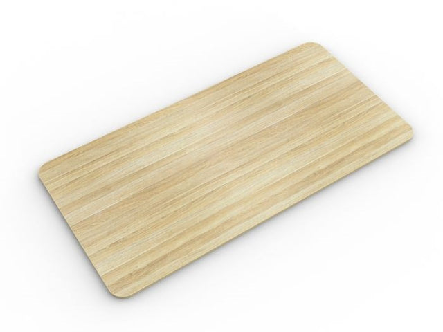 Team Flip Tops with Radius Corners-Meeting Room Furniture-Atlantic Oak-1200 x 700-Commercial Traders - Office Furniture