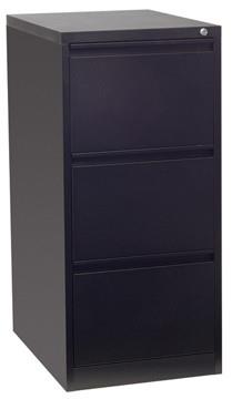 Firstline 3 drawer vertical filing cabinet-Storage-Grey-Commercial Traders - Office Furniture