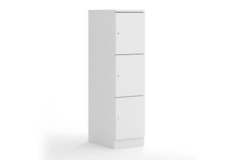 Mascot Lockers (3 x 1)-Storage-Standard Key Lock-Snowdrift-Commercial Traders - Office Furniture