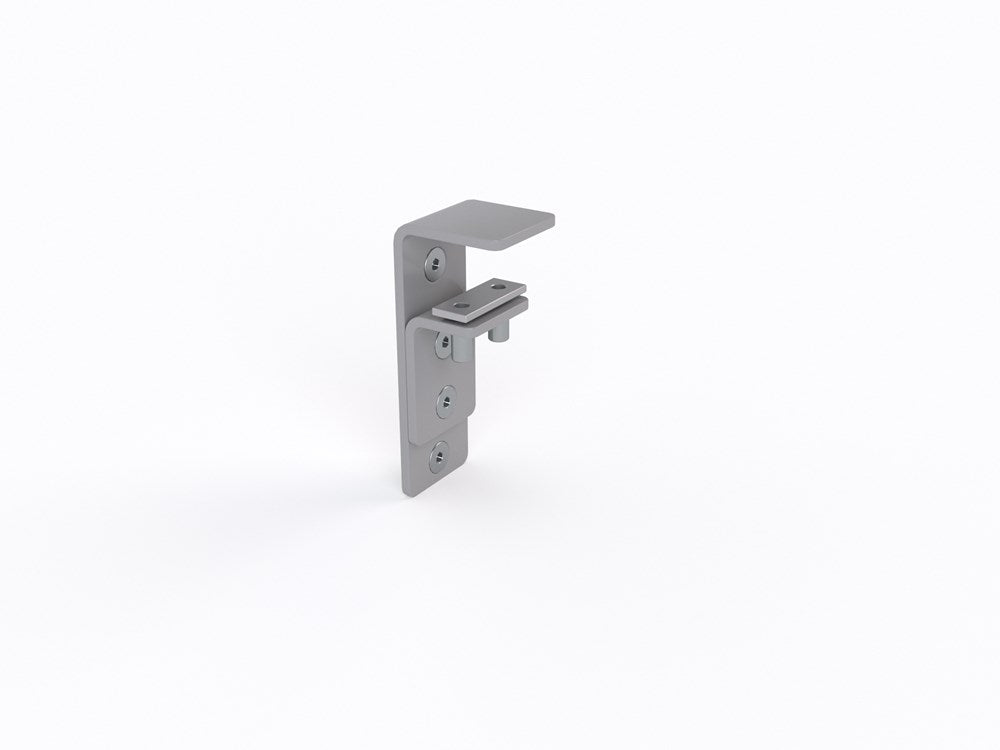 Active25 Desk Hung Bracket Pair-Office Partitons-Silver-Commercial Traders - Office Furniture