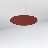 Acoustic Floating Panel Round-Noise Reduction-Wine-Commercial Traders - Office Furniture