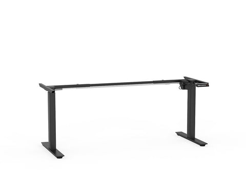 Agile Electric Standing Desk (2 Column) - Frame Only-Desking-1200mm - 1800mm-Black-Commercial Traders - Office Furniture