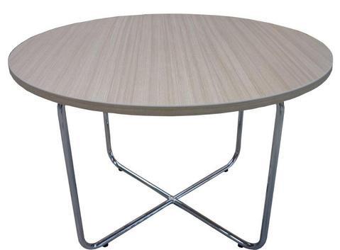 Aladino Coffee Table-Reception Furniture-Appliance White-600dia-Auckland Delivery-Commercial Traders - Office Furniture