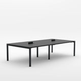 Alti Meeting Table 3000 x 1500-Meeting Tables-Black-Black-North Island (Ground Floor Only)-Commercial Traders - Office Furniture