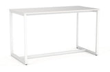 Anvil Bar Leaner 1800 x 900-Meeting Room Furniture-Atlantic Oak-Black-Commercial Traders - Office Furniture