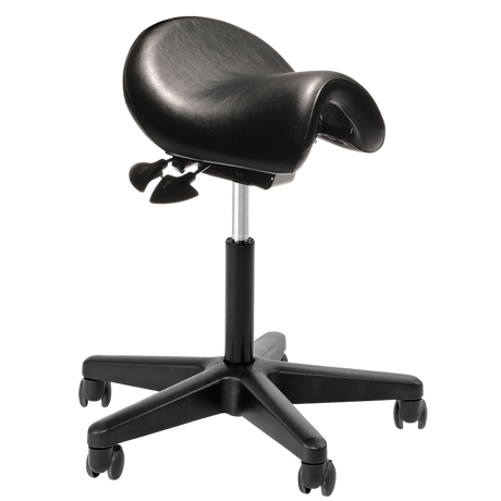 Bambach Saddle Seat-Office Chairs-No Back-Flat Pack Please-Commercial Traders - Office Furniture