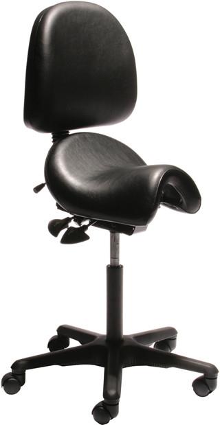 Bambach Saddle Seat-Office Chairs-No Back-Flat Pack Please-Commercial Traders - Office Furniture