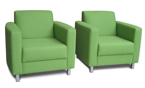 Bendorf Chair-Reception Furniture-North Island Delivery-Lustrell (Vinyl)-Commercial Traders - Office Furniture