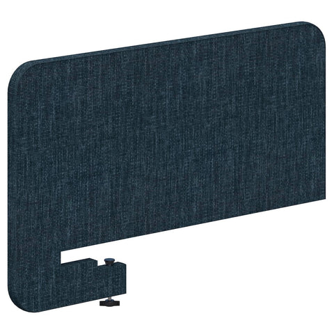 BUZZ Push-On Side Screen-Office Partitons-450 h x 750 wide-Keylargo Denim-Commercial Traders - Office Furniture