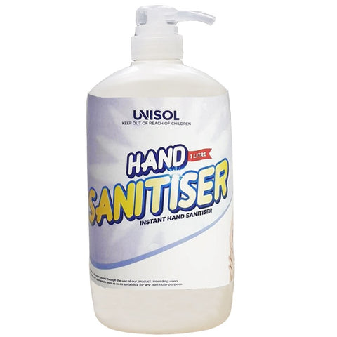 Unisol Hand Sanitzer - 1 Litre-Hygiene-Pick Up-Commercial Traders - Office Furniture