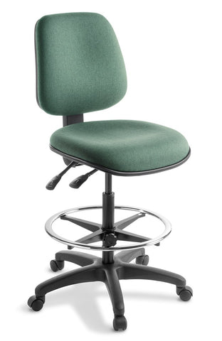Chorus Tech Chair - High Back-Office Chairs-Keylargo-No Arms Thanks-Commercial Traders - Office Furniture