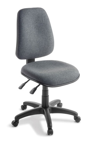 Chorus 3 Highback-Office Chairs-Quantum-No Arms Thanks-Commercial Traders - Office Furniture
