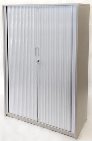 Essentials Tambour - 2000h x 1200w-Storage-Toe Kick-Auckland Delivery-Commercial Traders - Office Furniture