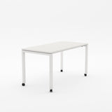 Alti Mobile Project Table 1500 x 750-Desking-White-White-Delivery to North Island-Commercial Traders - Office Furniture