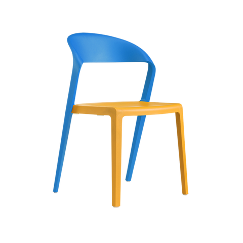 Konfurb Duoblock-Lunchroom Chairs-Black-Black-Commercial Traders - Office Furniture