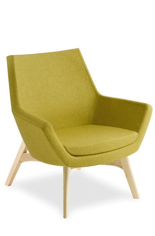 Eton Mid-Back - Timber Base-Reception Furniture-Octavius-Natural Ash-Commercial Traders - Office Furniture