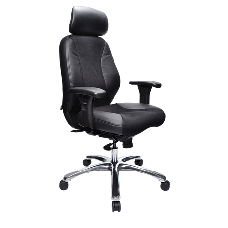 Buro Everest Chair - arms included-Office Chairs-Flat Pack Please-Commercial Traders - Office Furniture