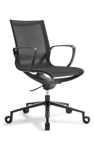 FLOAT-Office Chairs-Perforated Castors-Yes Please-Commercial Traders - Office Furniture