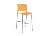 Anvil Bar Leaner 1600 x 800 And Mote Stool Package-Meeting Room Furniture-Daffodil-Commercial Traders - Office Furniture