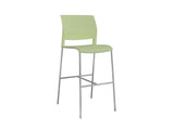 Anvil Bar Leaner 1600 x 800 And Mote Stool Package-Meeting Room Furniture-Pistachio-Commercial Traders - Office Furniture