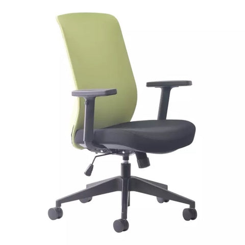Buro Mondo Gene Fabric Chair-Office Chairs-Green-Commercial Traders - Office Furniture