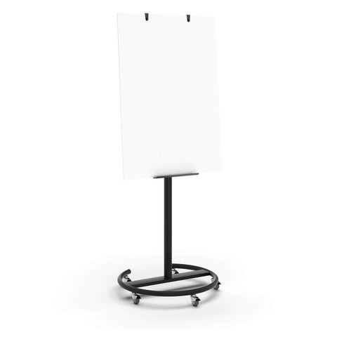 Glassboard Flipchart Presenter-Glass Writing Boards-No Thanks-Commercial Traders - Office Furniture