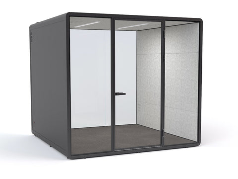 Haven Studio Pod-Office Pods-Black-Commercial Traders - Office Furniture