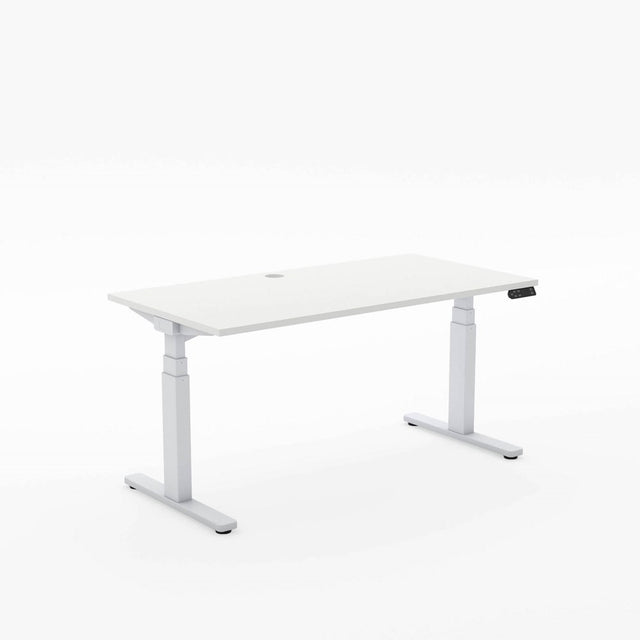 Alti 1500 x 750 Electric Standing Desk-Desking-Snowdonia White-White-North Island-Commercial Traders - Office Furniture