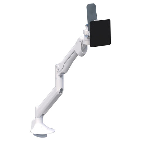 Levo Single Monitor Arm-Unclassified-White-Commercial Traders - Office Furniture