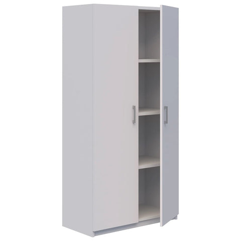 Rapid Cupboard - Locking-Storage-1800h x 900w-Snow Velvet-Auckland-Commercial Traders - Office Furniture