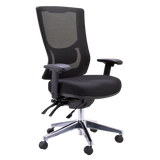 Buro Metro II Highback Mesh Office Chair-Office Chairs-Yes Please-Flat Pack Please-Commercial Traders - Office Furniture