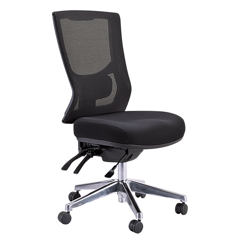 Buro Metro II Highback Mesh Office Chair-Office Chairs-No Thanks-Flat Pack Please-Commercial Traders - Office Furniture