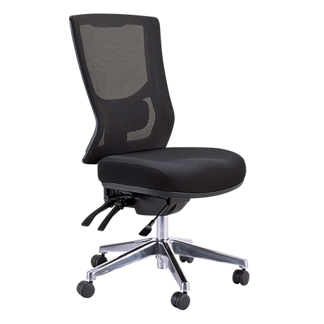 Buro Metro II Highback Mesh Office Chair-Office Chairs-No Thanks-Flat Pack Please-Commercial Traders - Office Furniture