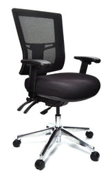 Buro Metro II 24/7 Mesh Office Chair-Office Chairs-No Thanks-Flat Pack Please-Commercial Traders - Office Furniture