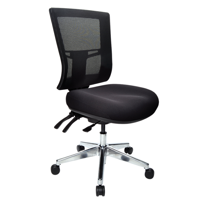 Buro Metro II 24/7 Mesh Office Chair-Office Chairs-No Thanks-Flat Pack Please-Commercial Traders - Office Furniture