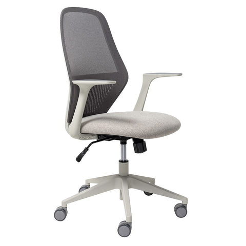 Mondo Soho-Office Chairs-Grey-Flat pack-Commercial Traders - Office Furniture
