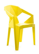 Muze Stackable Chair-Lunchroom Chairs-Mandarin-Delivery (Auckland Only)-Commercial Traders - Office Furniture