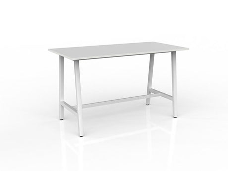 Cubit Bar Leaner 1800 x 900-Meeting Room Furniture-White-White-Commercial Traders - Office Furniture