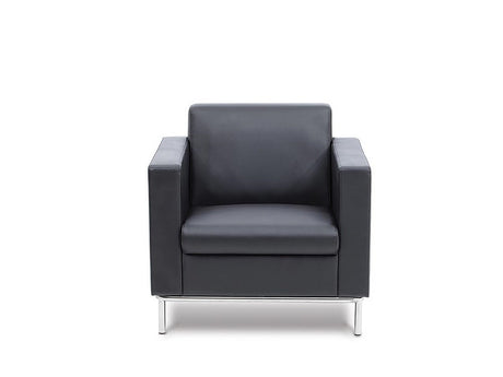 Neo 1 Seater Sofa-Reception Furniture-Default-Commercial Traders - Office Furniture