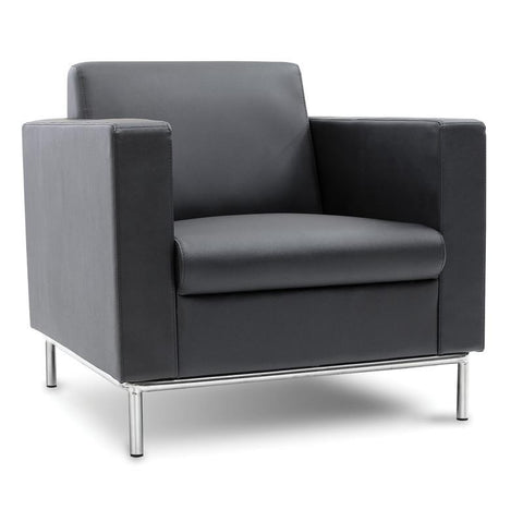 Neo 1 Seater Sofa-Reception Furniture-Default-Commercial Traders - Office Furniture