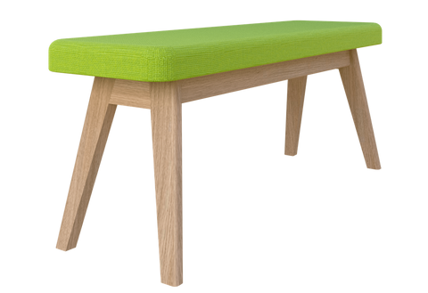 Oslo Seating - Bench Seat (For Tables)-Meeting Room Furniture-1200 x 350-Gyro-Auckland Delivery-Commercial Traders - Office Furniture