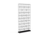 Planter Wall Frame - With Pots (No Plants)-Unclassified-Black Powdercoat-Commercial Traders - Office Furniture